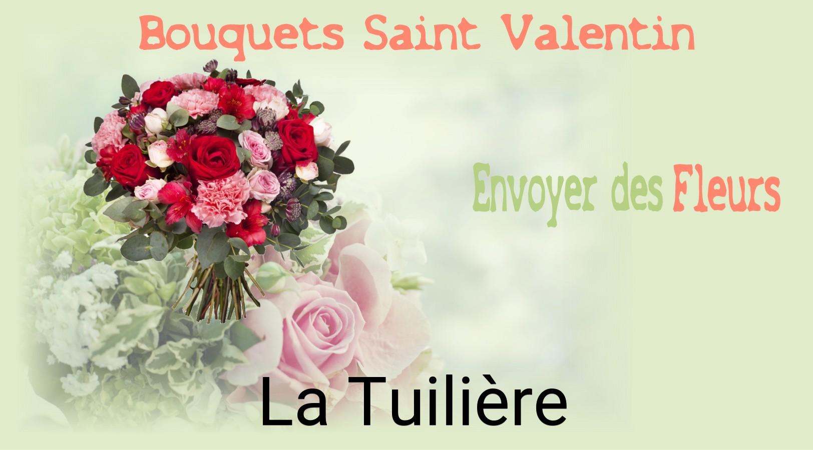 Roses de Saint-Valentin livrées à La Tuilière